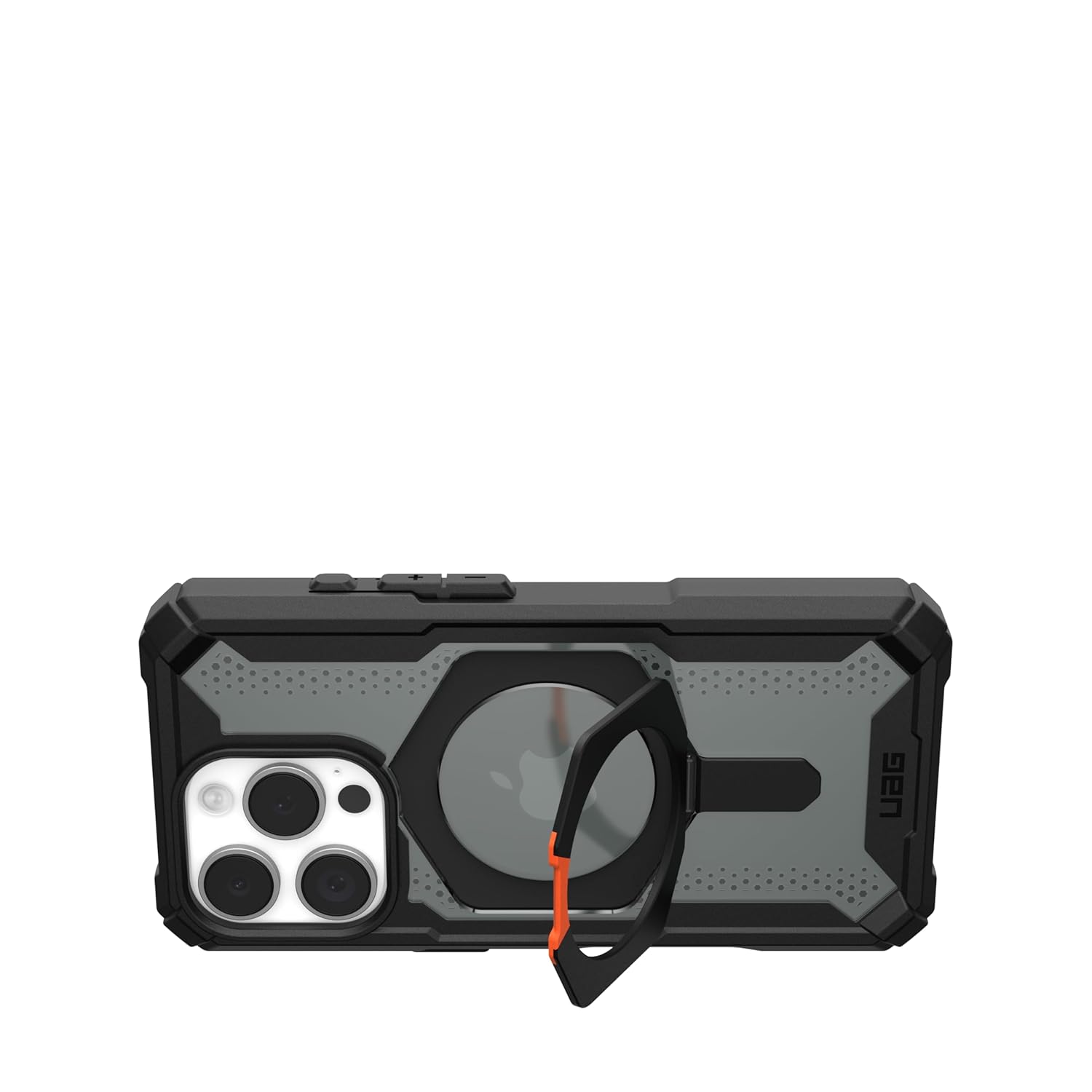 Urban Armor Gear UAG iPhone 15 Pro Case, Plasma XTE Mag-Safe Compatible, Rugged Lightweight Slim Shockproof Protective Case/Cover Designed for iPhone 15 Pro (2024) - Black/Orange